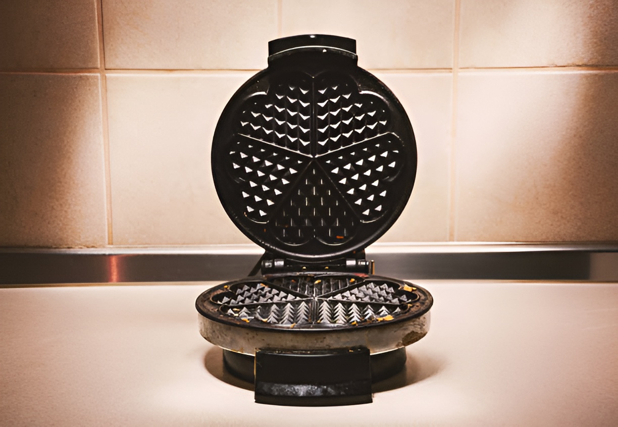 dirty waffle maker